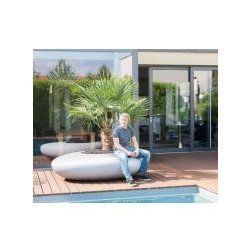 Storus I - Bacs à fleurs Degardo - Design organique ronds et carrés, résistants UV et intempéries