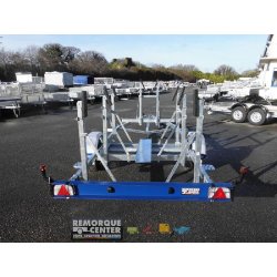Porte voilier GALAXY - G1000 / GS13V - Sun Way - PTAC : 1350Kg - 1 essieu - Référence GS13V