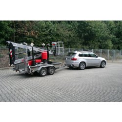 Nacelle araignée polyvalente, légère et compacte avec panier amovible - LEO13GT - Hauteur de travail 12,75 m - Déport 6,05 m - Capacité 200 kg
