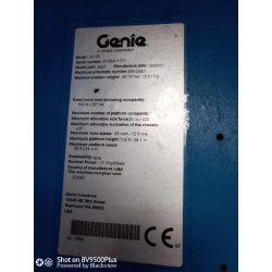 Nacelle telescopique GENIE s125 occasion