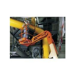E300ajp hybride - Nacelle articulée JLG - Hauteur de travail 10,97 m - Portée d'action 6,77 m - Capacité 230 kg