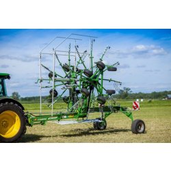 Z2-780 - Giro-andaineurs traînés à 2 rotors Samasz - Largeur de travail 7,20 à 7,60 m