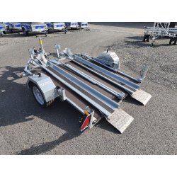 Remorque moto Roadster 2 places basculant PTAC 750 à 1300 kg - Debon référence Roadster Moto 2