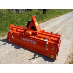 Fraise rotative Perugini RF-180 - Occasion - 1,8 m avec cardan renforcé et 6 lames hélicoïdales