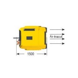 Compresseur léger et puissant pour marteaux pneumatiques et fusées souterraines - MOBILAIR M20 - Débit 2,0 m³/min