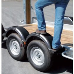 Remorque porte-engins Spéciloc-EVO - ECIM avec rampes aluminium, charge utile 2 785 kg