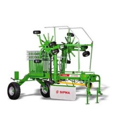 ZK 650 WIR - Andaineur agricole SIPMA - Largeur de travail 6,50 à 7,20 m - Transmission durable et pliage hydraulique