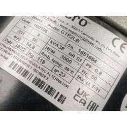 Groupe électrogène portable NC Génératrice 38kVA AV - 230V/95A - 400V/54.8A - En occasion