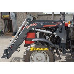 FL-360 - Chargeur frontal Padagas - Pression 145 bar - Hauteur de levage 3,6 m - Capacité 1 860 kg