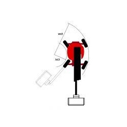 180 atj nacelle élévatrice articulée - manitou - hauteur de travail 18.19m