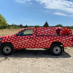 Hydrocureur combiné 4x4 Toyota Hilux - Assainissement, débouchage et nettoyage des réseaux d'égouts - Débit de 90 L/min à 175 bars, à 37 L/min à 400 bars