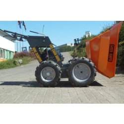 Mini Dumper thermique Delta-Competent Garden Dumper 250 kg - Honda GXV160 - 4x4