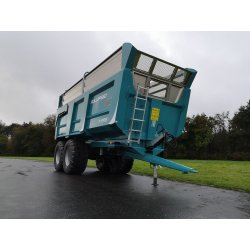 Rollspeed 6835 - Benne agricole monocoque Rolland - Volume max. 35 m³ - PTAC 24 tonnes - Rehausses et options personnalisables