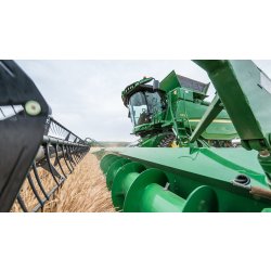 T670 moissonneuse-batteuse John Deere - 335 kW / 455 ch - Moteur PowerTech PSS 9 l avec chenilles larges