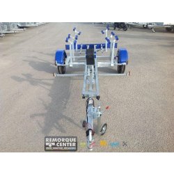 Remorque cassante Sun Way - Corsaire SW845CO12 - PTAC : 1300 Kg - 1 essieu
