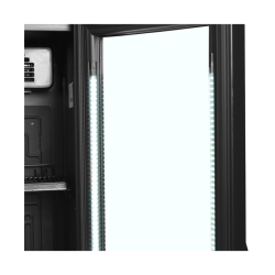 Vitrine réfrigérée verticale 1 porte AURA - 114L - 435x505mm - 2013mm - froid positif ventilé