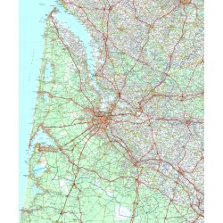 Carte de france departement personnalisable