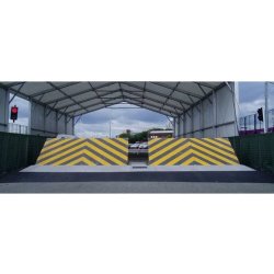 Barrière anti-voiture bélier 2 à 4 m - Frontier Pitts Terra ATTB M 80 - innovation technologique avec faible génie civil