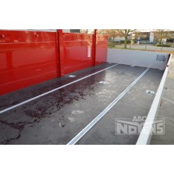 Plateau ridelles - carrosserie A&C Noyens - idéal pour construction et transport de machines