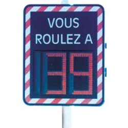 Radar de vitesse pour usagers et gestionnaires de voirie - Gamme PIV - Modèles 650-2D et 850-2D