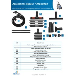 Steambio 4000 - nettoyeur vapeur professionnel - 7.5 bars : 3500 w