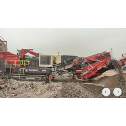 Concasseur à percussion sur chenilles de grande taille - Technologie Prisec - Sandvik QI442 HSI