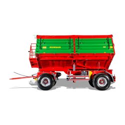 R 140 CSGA benne agricole double essieu - Romsan - capacité 14 000 kg