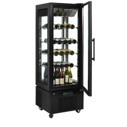 Vitrine réfrigérée UPD400-C Noir TEFCOLD
