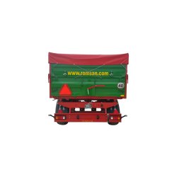 R 100 TASGA Benne agricole à tandem essieu - ROMSAN - capacité 10 000 kg