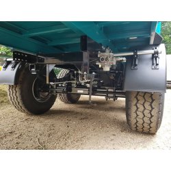 Rollpush 6732 - Benne agricole monocoque Rolland - Fond poussant inclinable et basculant - Volume maxi 32 m3