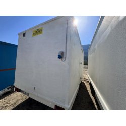 JCR Remorque cabane de chantier 2 essieux JCR 243DFRD