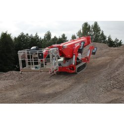 Nacelle araignée avec une capacité de levage 450 kg et un panier rotatif - LEO39GTPLUS