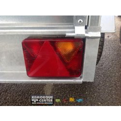 Remorque bagagère Lider BAG 150 - 150x100 cm - PTAC 500Kg - Référence 39211_ALICANTE_BAG150