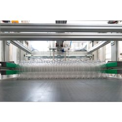 Ensacheuse auto haute vitesse - conditionnement flacons thermoplastique en ldpe préformé