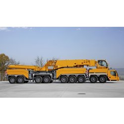 Grue automotrice LTM 11200-9.1 - Liebherr - Capacité de charge max 1200 t - Flèche télescopique jusqu'à 100 m