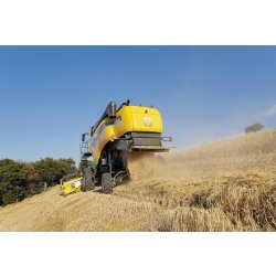 Cx6.90 laterale moissonneuse batteuse - new holland -trémie capacité / version hillside (l) 9 300