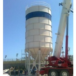CS-300 - Silo à ciment boulonné - CONSTMACH - Capacité 300 tonnes avec équipements complets
