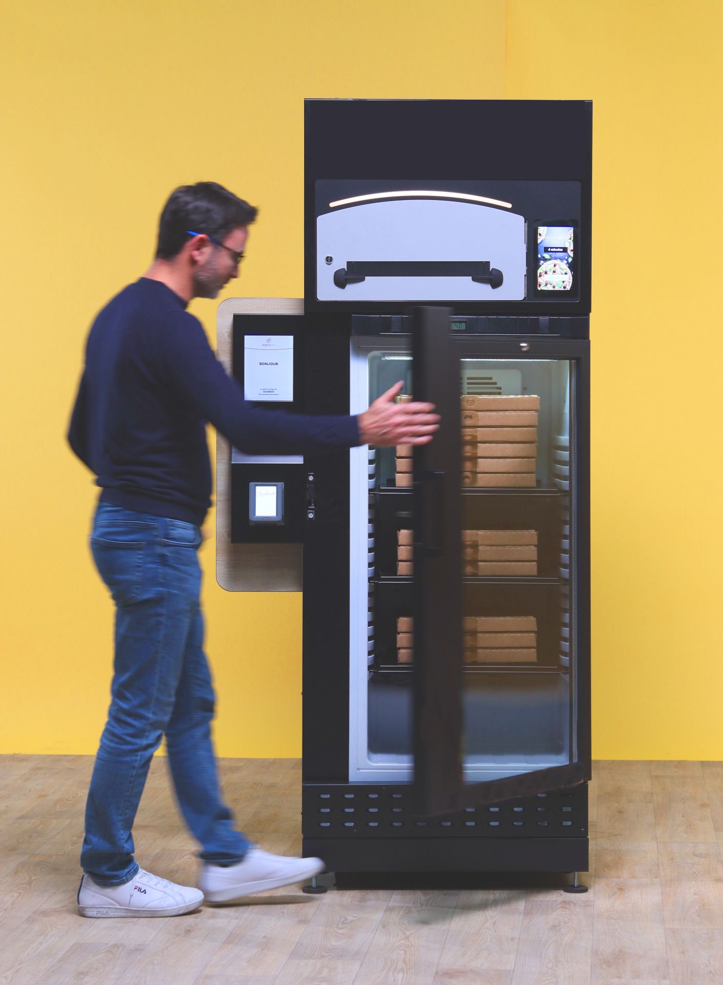 Distributeur intelligent pour snacking et restauration