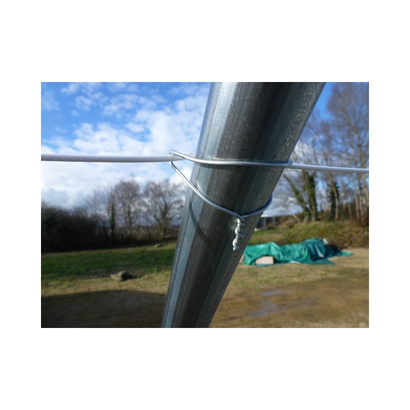 Serre tunnel pour maraîchers 4.50m - Structure en acier galvanisé et bâches thermiques professionnelles_4