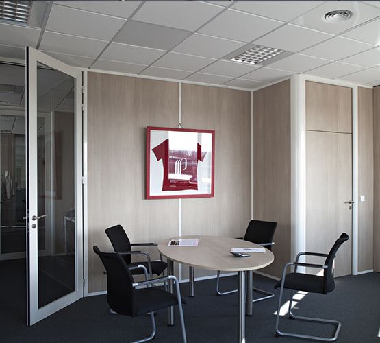 Cloison standard H9 avec différentes configurations possibles