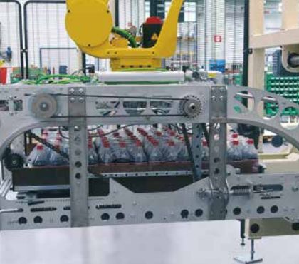 Palettiseur RoboKombi - hauteur maxi 2700 mm pour caisses, fardeaux et bouteilles pleines - PALROBOKOMBI SIDEL_4