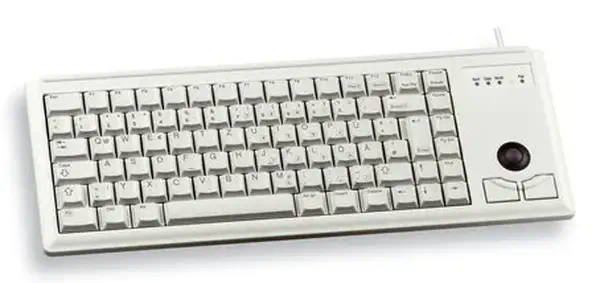 CHERRY G84-4400 clavier Universel PS/2 QWERTY Anglais américain Gris_4