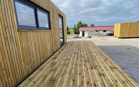 Container pool house avec équipement électrique standard, disponible en plusieurs finitions - Easybox Pool House_4