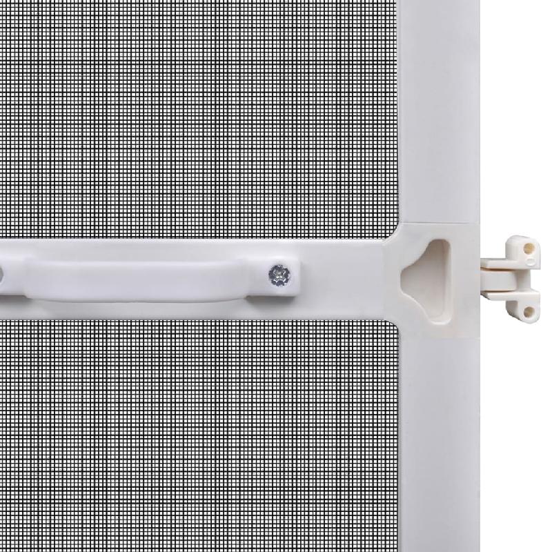 Vidaxl moustiquaire à charnière pour portes blanc 100 x 215 cm 141563_4