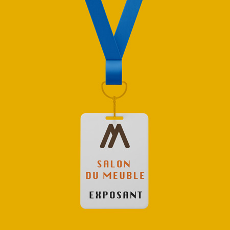 Badges professionnels ou événementiels, format A6._4