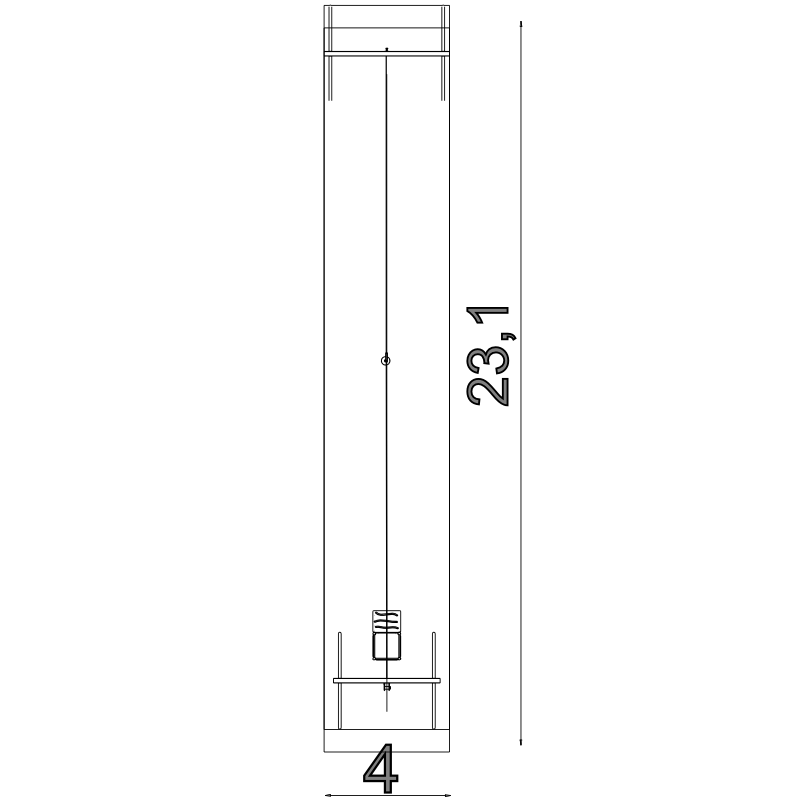 Tyrolienne 20m en acier inoxydable avec plateforme - Conforme EN1176 - Référence BT21008_4