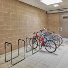 Support vélos gainé tube Ø 25 mm avec gaine de protection - Râtelier 4 vélos indoor_4