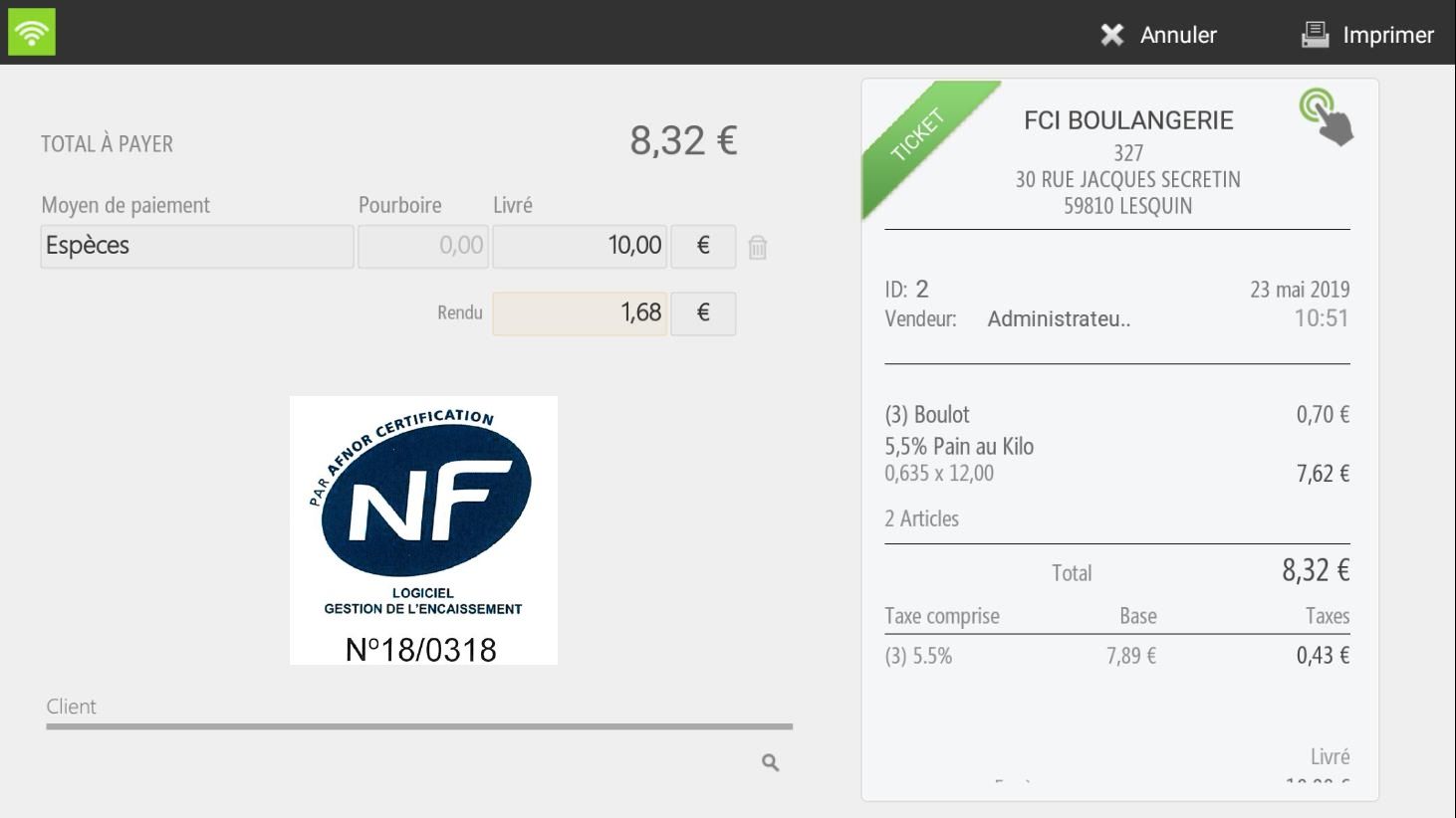 Module Analytics de Hiopos Cloud pour suivi en temps réel