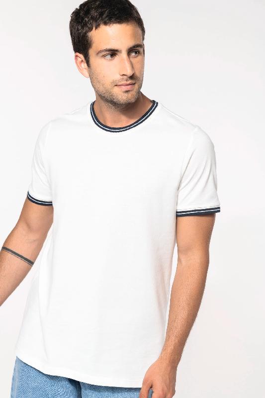 T-shirt maille piquée col rond homme - Kariban - 100% coton peigné - Réf: K373_4