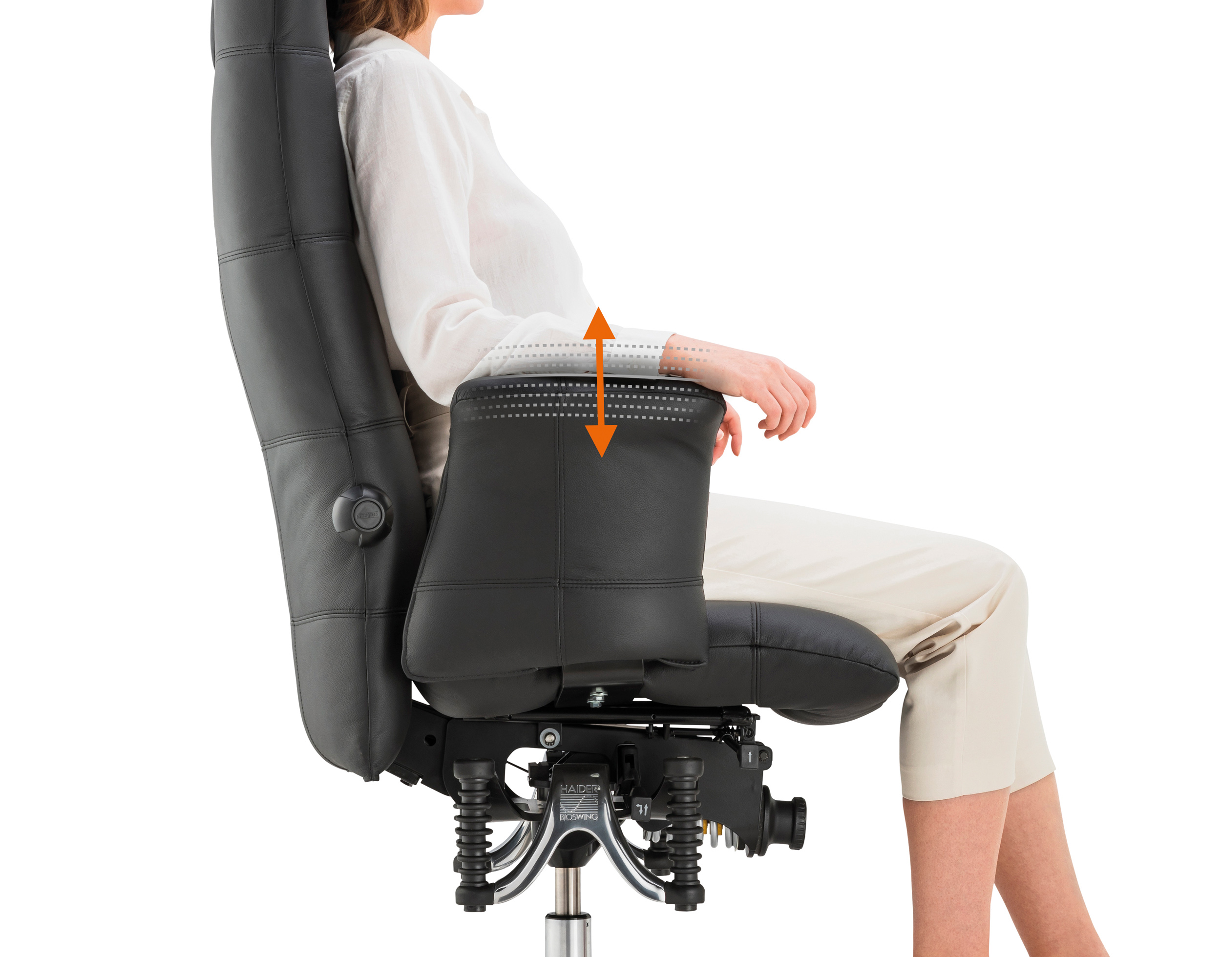 Chaise pivotante avec système BIOSWING® pour un confort optimal